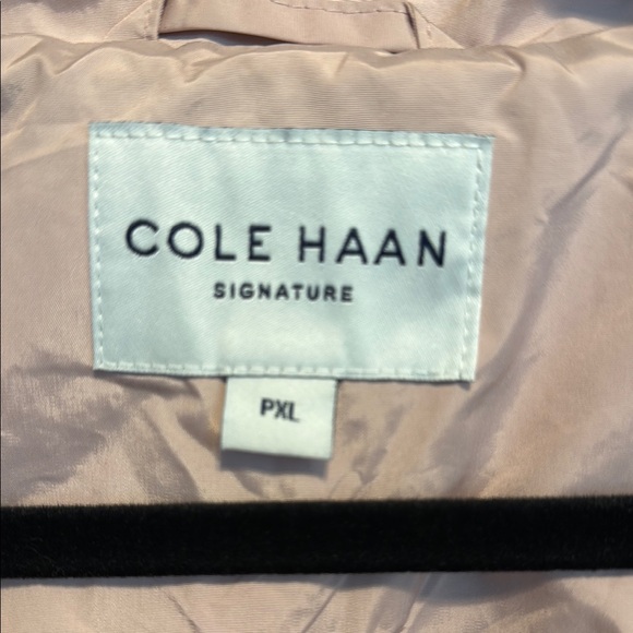 Cole Haan Signature Packable Hooded Rain Jacket – Petites XL – Blush Pink - Picture 2 of 9